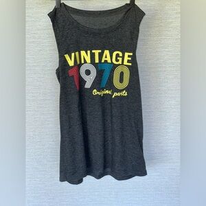Vintage 1970 Original Parts women’s tank top